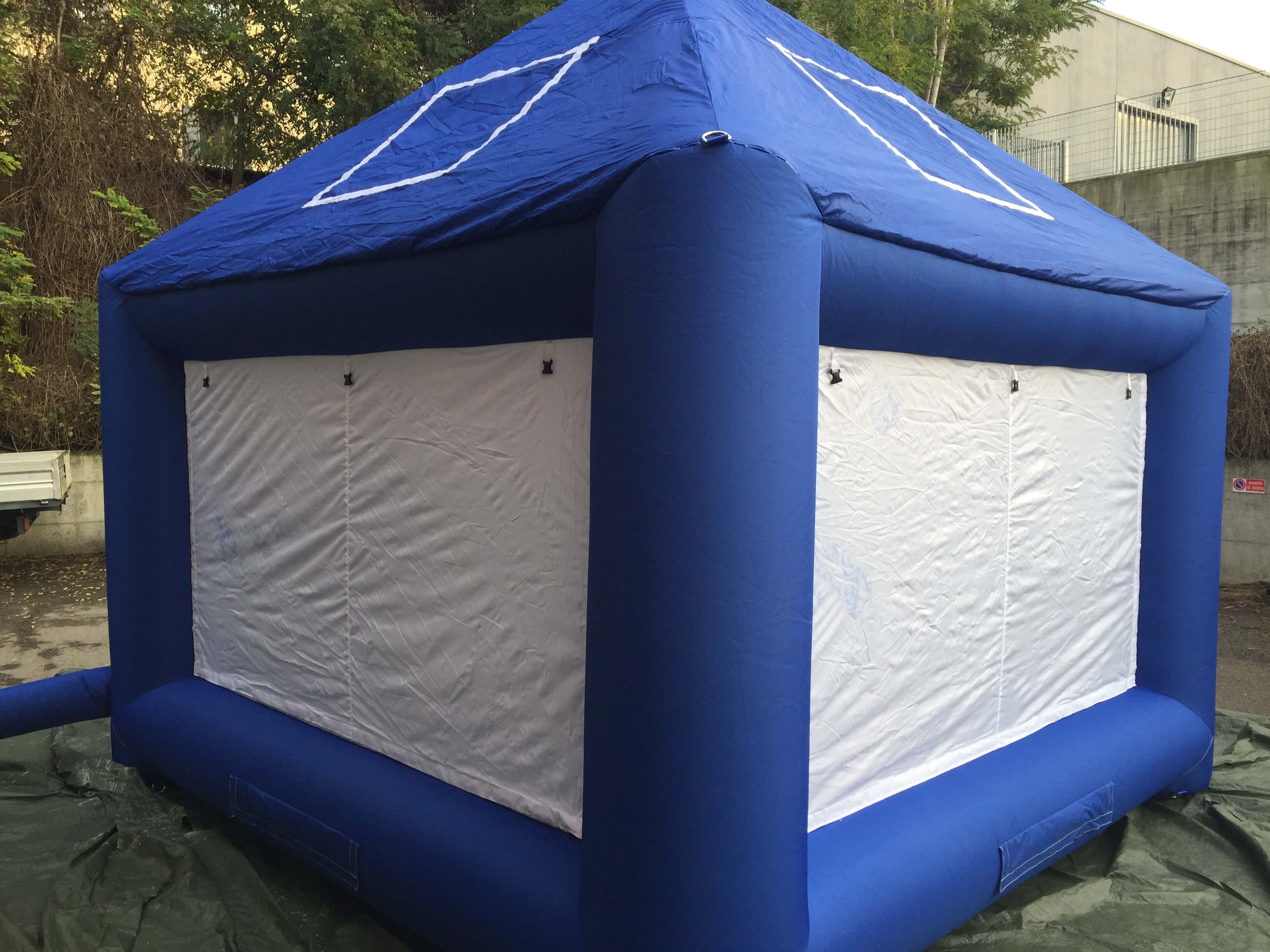 gazebo gonfiabile pubblicitario 4x4