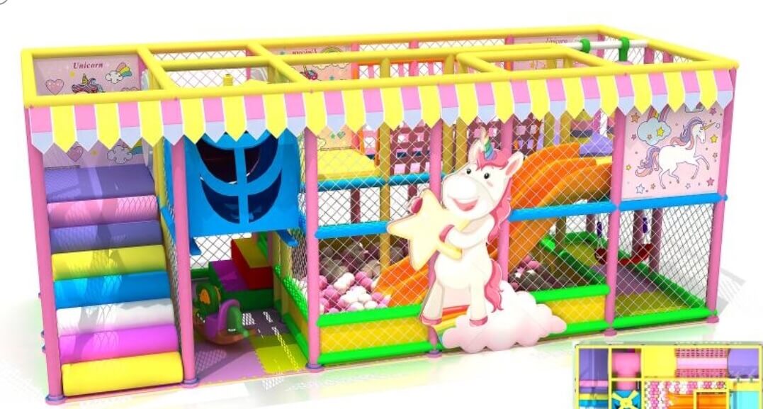 gioco playground unicorno