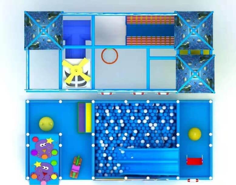 playground giochi per ludoteche great whale