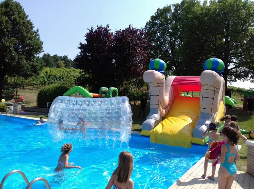 rullo gonfiabile acquatico