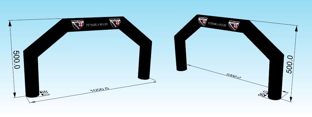 gonfiabili personalizzati