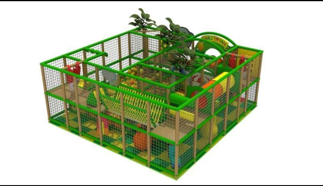 playground gioco tema savana