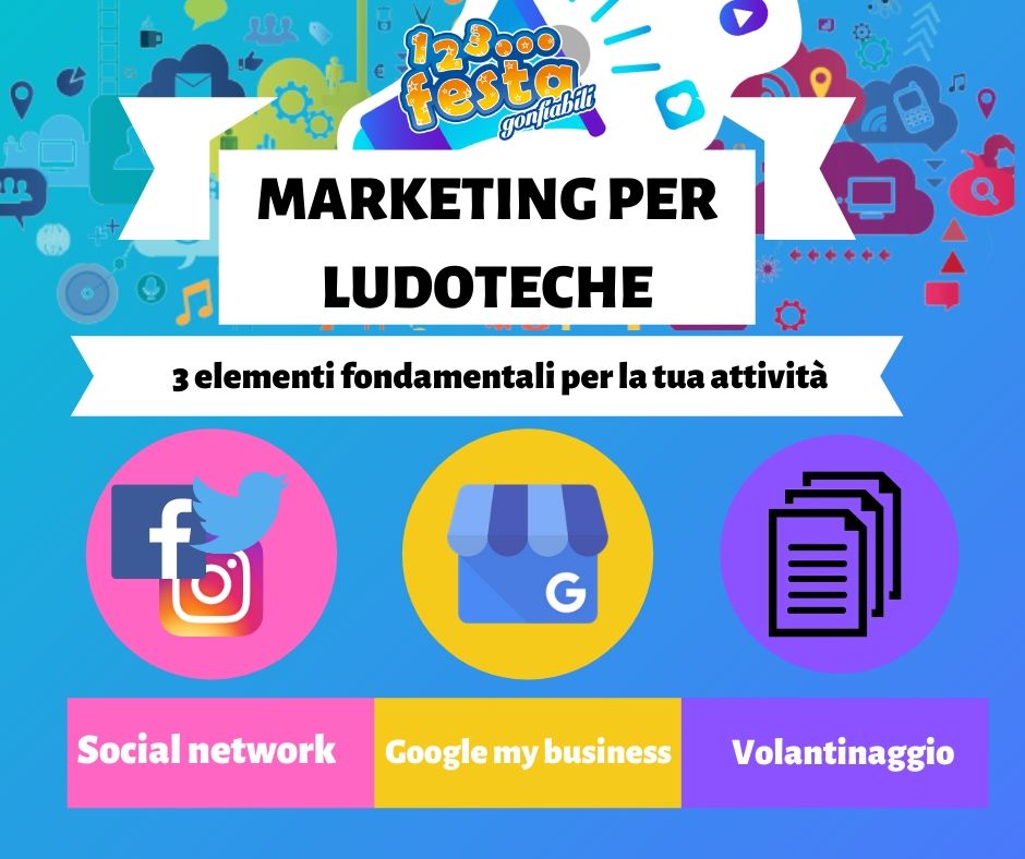 Marketing per ludoteche come far funzionare il tuo parco giochi segreti e consigli
