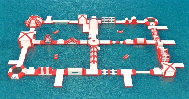 parco acquatico galleggiante