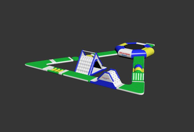 parco galleggiante acquatico gonfiabile