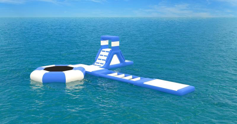 progettazione acquapark gonfiabile