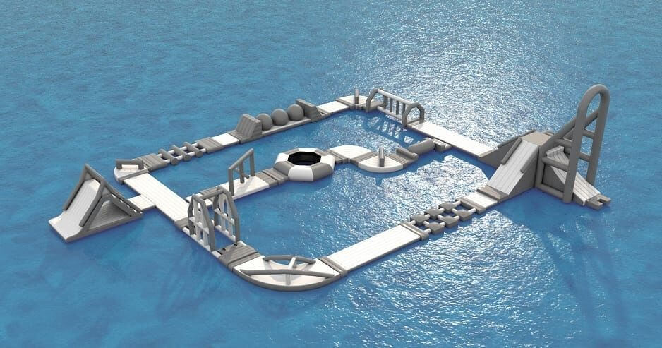 come installare sul mare un parco gonfiabili - guida pratica e consigli